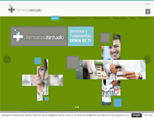 Tablet Screenshot of farmaciazarzuelo.com
